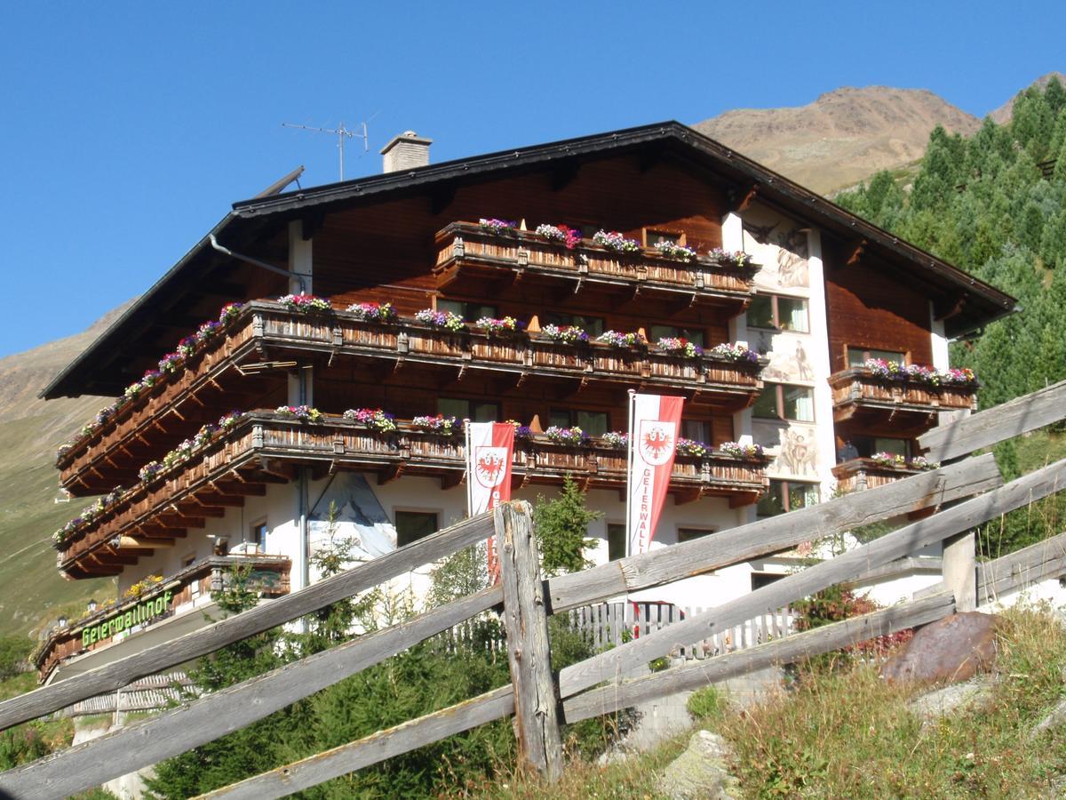 Gasthof Geierwallihof Vent Εξωτερικό φωτογραφία